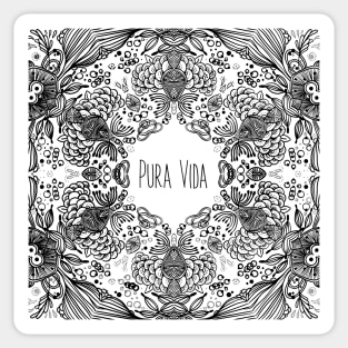 PURA VIDA B Sticker